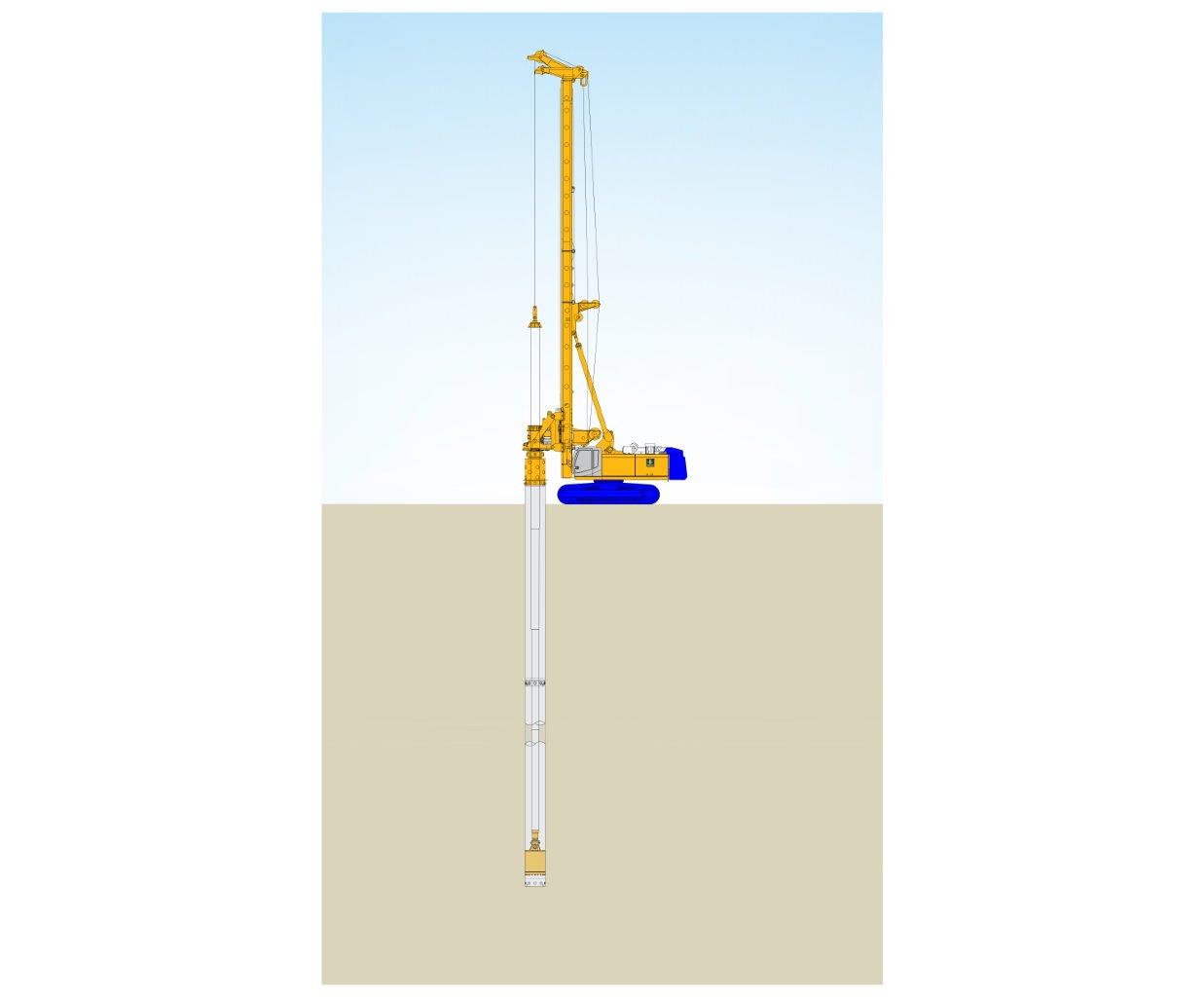 Deep Drilling work of Bauer Foundations Philippines