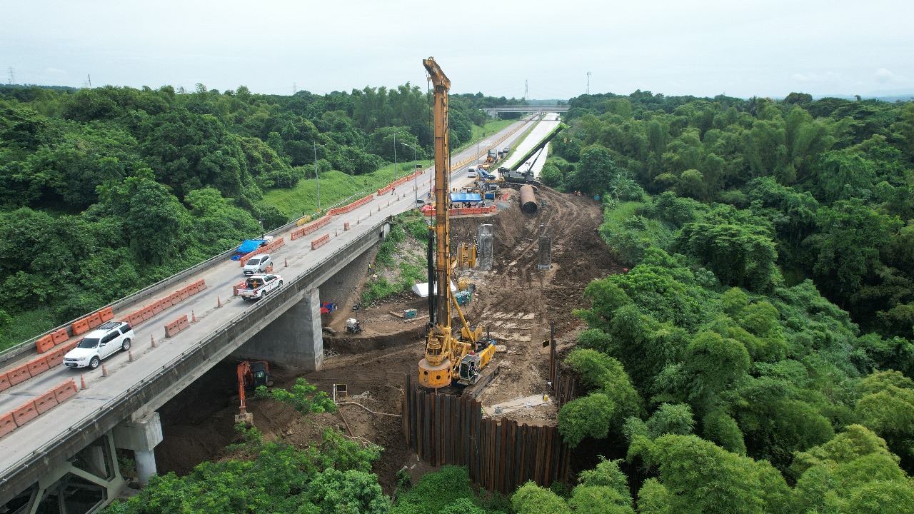 Foundation work of Bauer Foundations Philippines