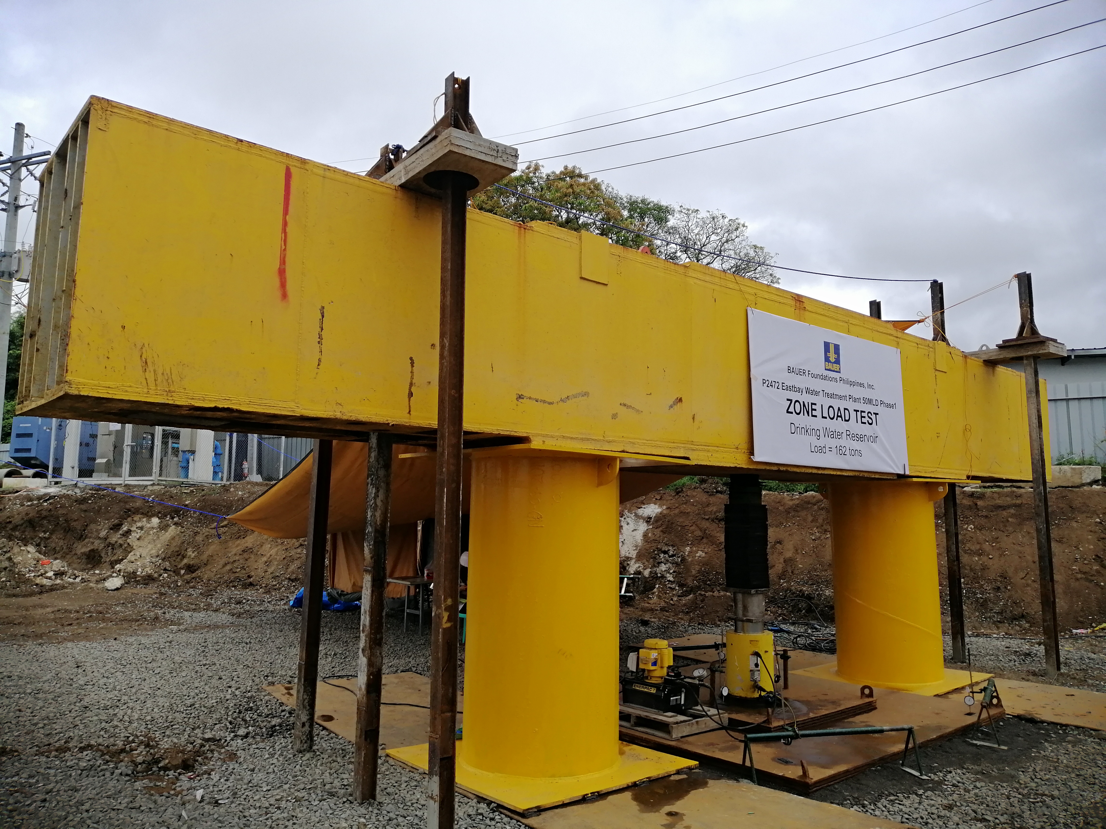 Load Tests by Bauer Foundations Philippines