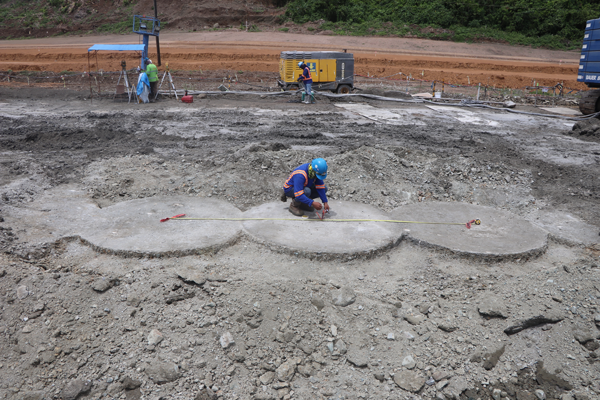 Soil Improvement by Single Column Mixing (SCM) Method © BAUER Group