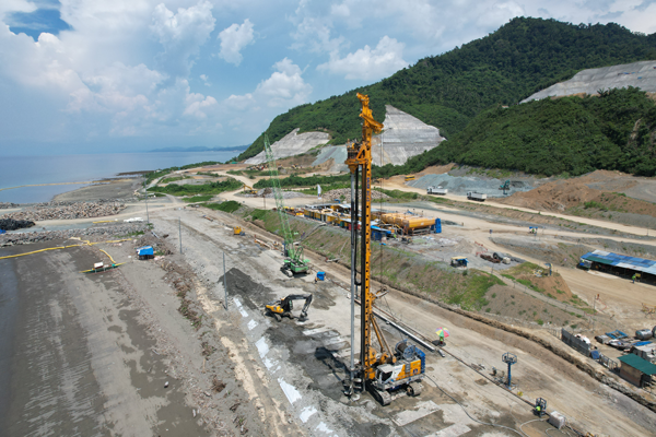 Soil Improvement by Single Column Mixing (SCM) Method © BAUER Group