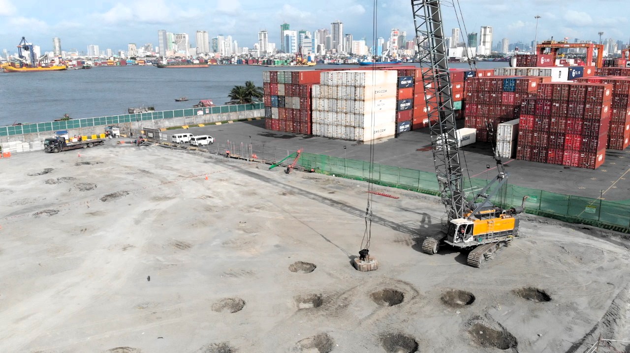 Soil Improvement project of Bauer Foundations Philippines