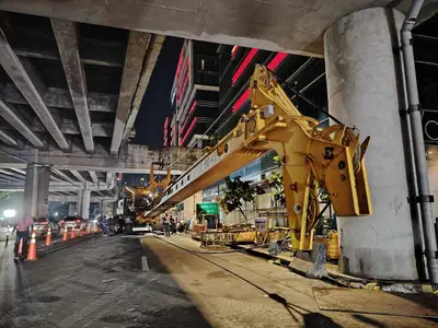 BP works for the 17-storey residential building