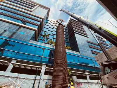 BP works for the 17-storey residential building