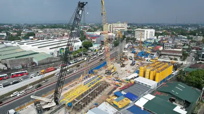 The Construction of DW & KP for the metro manila subway project